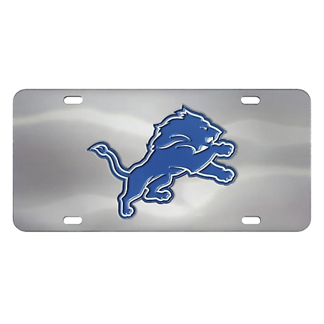 Fanmats Detroit Lions Diecast License Plate