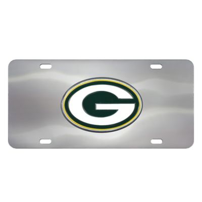 Fanmats Green Bay Packers Diecast License Plate