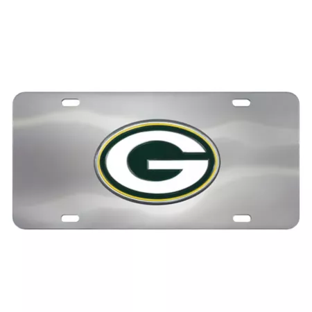 Fanmats Green Bay Packers Diecast License Plate Truck Bumpers