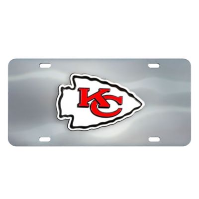 Fanmats Kansas City Chiefs Diecast License Plate