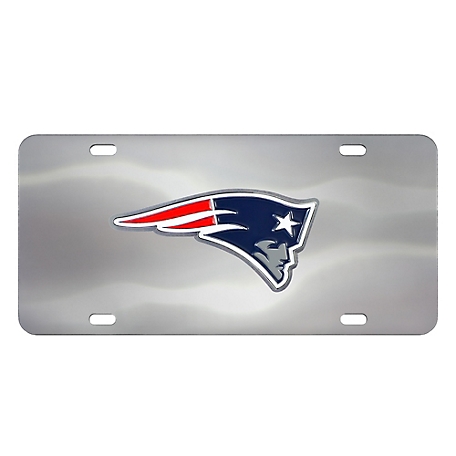 Fanmats New England Patriots Diecast License Plate