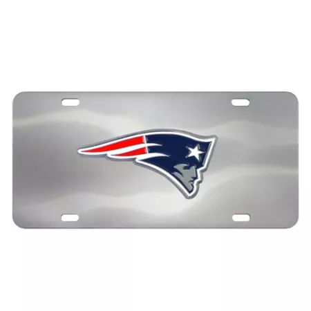 Fanmats New England Patriots Diecast License Plate Truck Bumpers