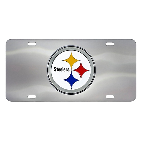 Fanmats Pittsburgh Steelers Diecast License Plate