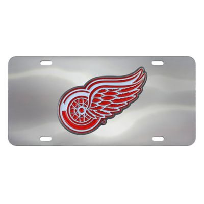 Fanmats Detroit Red Wings Diecast License Plate