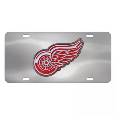 Fanmats Detroit Red Wings Diecast License Plate Truck Bumpers