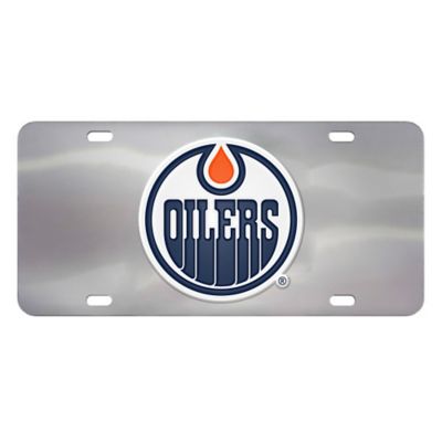 Fanmats Edmonton Oilers Diecast License Plate