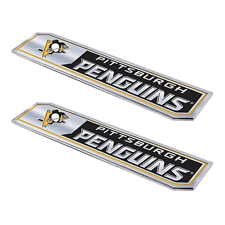 Fanmats Pittsburgh Penguins Embossed Truck Emblem