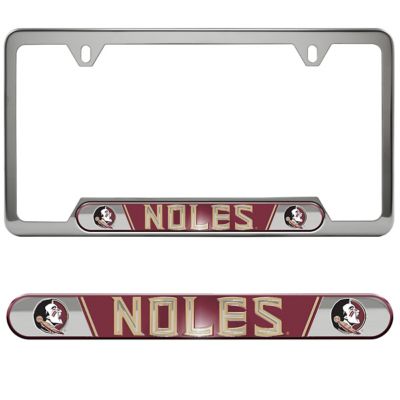 Fanmats Florida State Seminoles Embossed License Plate Frame