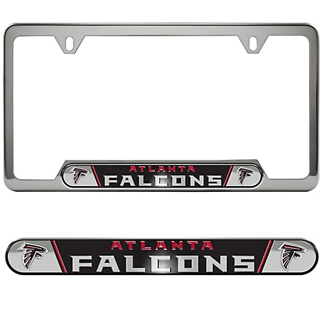 Fanmats Atlanta Falcons Embossed License Plate Frame