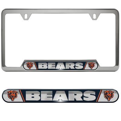 Fanmats Chicago Bears Embossed License Plate Frame