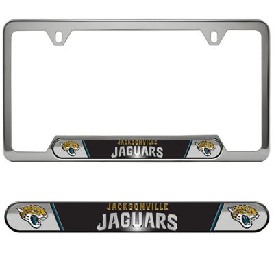 Fanmats Jacksonville Jaguars Embossed License Plate Frame