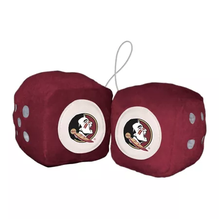 Fuzzy Dice Fanmats Florida State Seminoles Key Chains