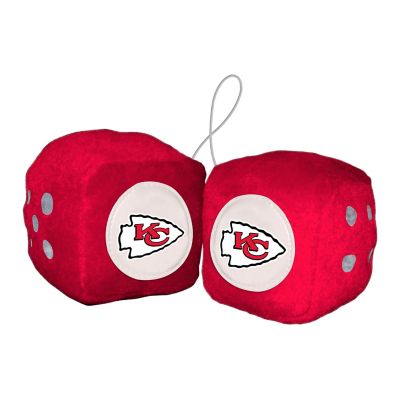 Fanmats Kansas City Chiefs Fuzzy Dice