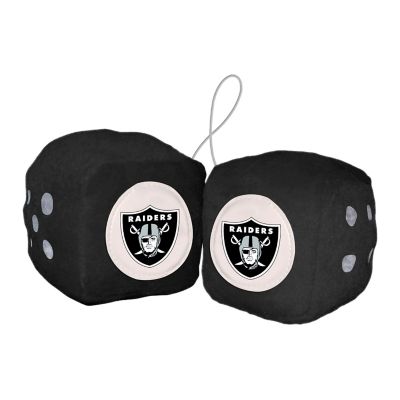 Fanmats Las Vegas Raiders Fuzzy Dice