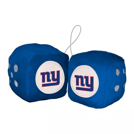 Fanmats New York Giants Plush Dice Key Chains