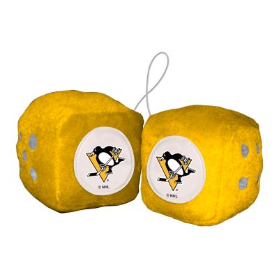 Fanmats Pittsburgh Penguins Fuzzy Dice