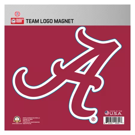 Fanmats Alabama Crimson Tide Large Team Logo Magnet Vehicle Emblems & Decals