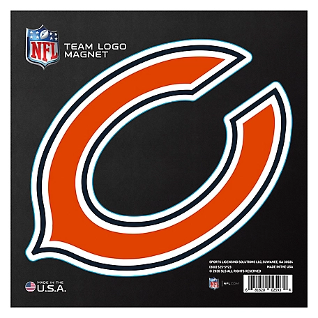 Fanmats Chicago Bears Large Team Logo Magnet