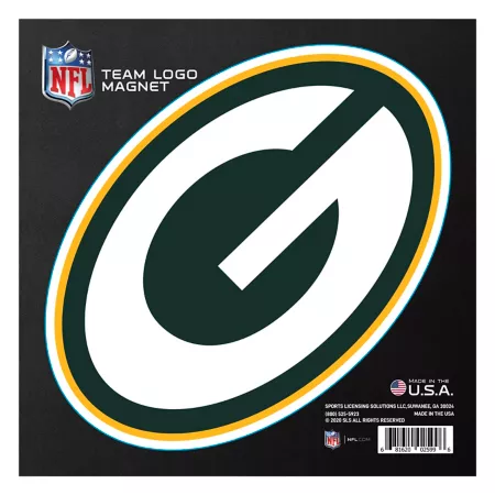 Fanmats Green Bay Packers Team Logo Magnet Vehicle Emblems & Decals