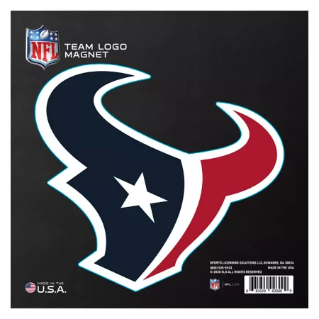 Fanmats Houston Texans Great Team Logo Magnet Vehicle Emblems & Decals