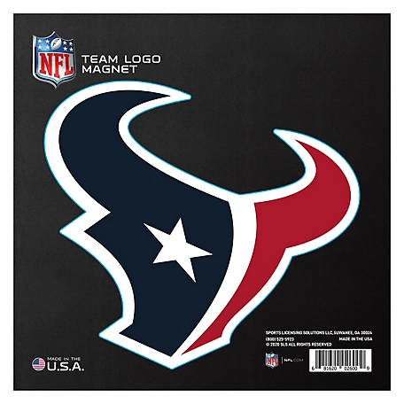 Fanmats Houston Texans Large Team Logo Magnet