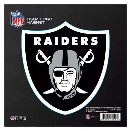 Fanmats Las Vegas Raiders Large Team Logo Magnet Vehicle Emblems & Decals