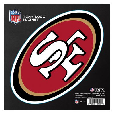 Fanmats San Francisco 49ers Large Team Logo Magnet