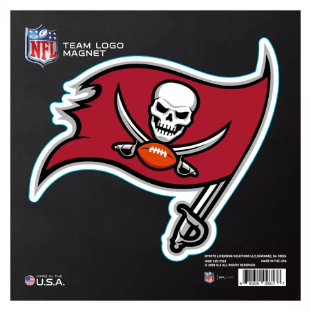 Fanmats Tampa Bay Buccaneers Large Team Logo Magnet Vehicle Emblems & Decals