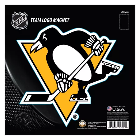 Fanmats Pittsburgh Penguins Large Team Logo Magnet Vehicle Emblems & Decals