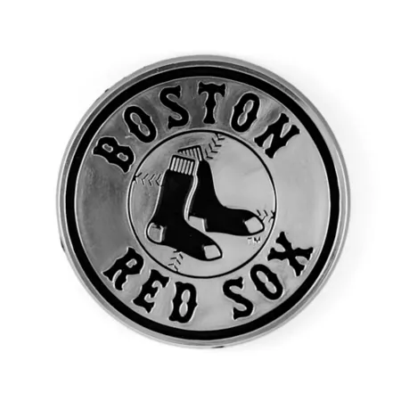 Fanmats Boston Red Sox Cast Chrome Emblem Vehicle Emblems & Decals