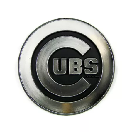 Fanmats Chicago Cubs Cast Chrome Emblem Vehicle Emblems & Decals