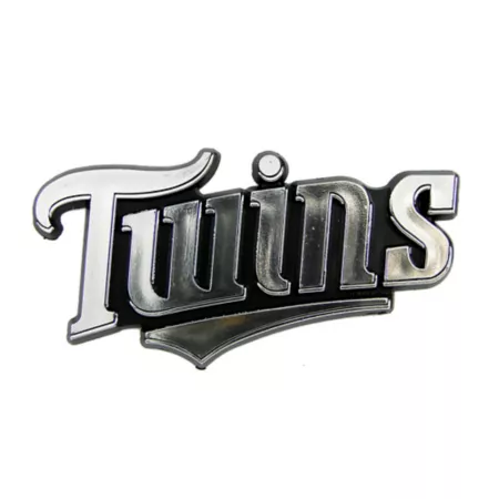 Fanmats Minnesota Twins Cast Chrome Emblem Vehicle Emblems & Decals