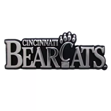 Fanmats Cincinnati Bearcats Cast Chrome Emblem Vehicle Emblems & Decals