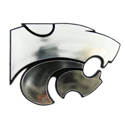 Fanmats Kansas State Wildcats Molded Chrome Emblem