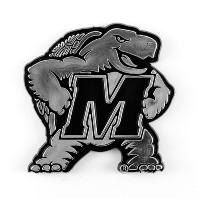 Fanmats Maryland Terrapins Molded Chrome Emblem