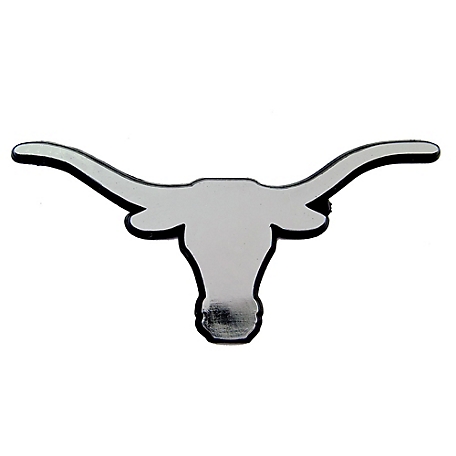 Fanmats Texas Longhorns Molded Chrome Emblem, 60321