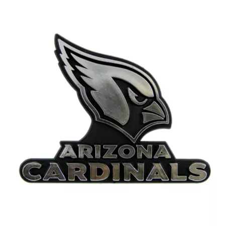 Fanmats Arizona Cardinals Cast Chrome Emblem Vehicle Emblems & Decals