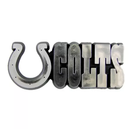 Fanmats Indianapolis Colts Cast Chrome Emblem Vehicle Emblems & Decals