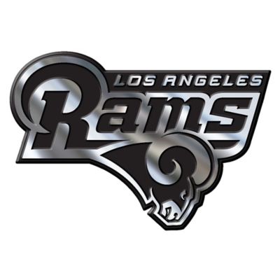 Fanmats Los Angeles Rams Molded Chrome Emblem At Tractor Supply Co.