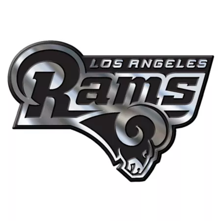 Fanmats Los Angeles Rams Cast Chrome Emblem Vehicle Emblems & Decals