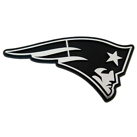 Fanmats New England Patriots Molded Chrome Emblem
