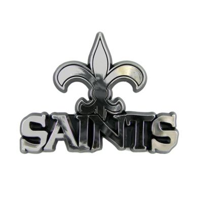 Fanmats New Orleans Saints Molded Chrome Emblem