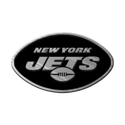 Fanmats New York Jets Molded Chrome Emblem