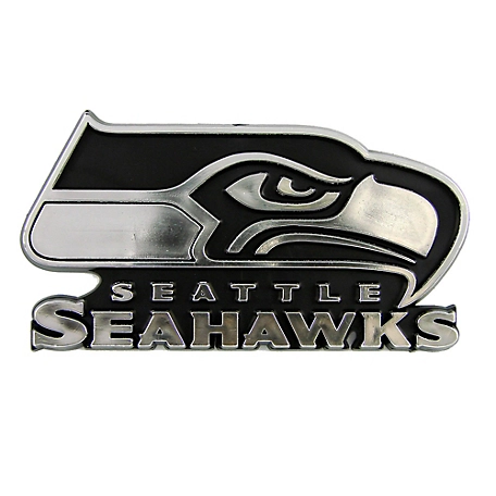 Fanmats Seattle Seahawks Molded Chrome Emblem