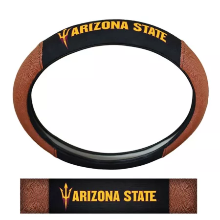 Fanmats Arizona State Sun Devils Sports Grip Steering Wheel Cover Steering Wheel Covers