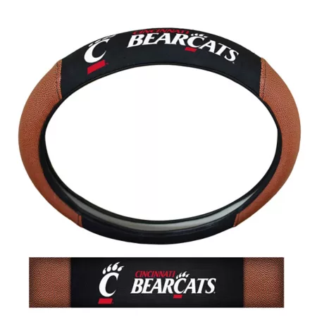 Fanmats Cincinnati Bearcats Sport Grip Steering Wheel Cover Steering Wheel Covers