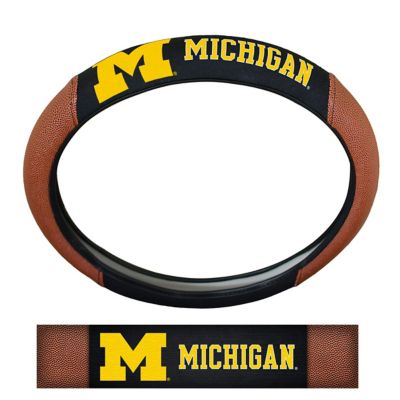 Fanmats Michigan Wolverines Sports Grip Steering Wheel Cover