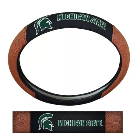 Fanmats Michigan State Spartans Sports Steering Wheel Cover Steering Wheel Covers