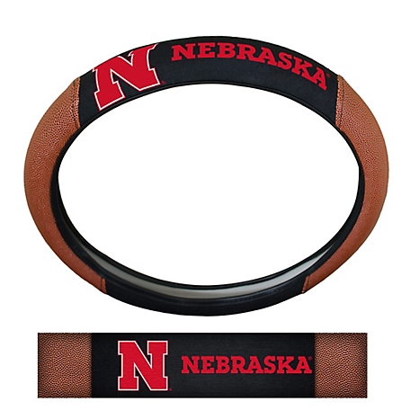 Fanmats Nebraska Cornhuskers Sports Grip Steering Wheel Cover