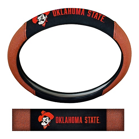 Fanmats Oklahoma State Cowboys Sports Grip Steering Wheel Cover